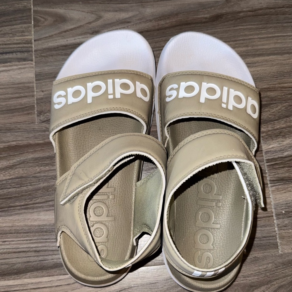 Womens adilette athletic slide adidas
